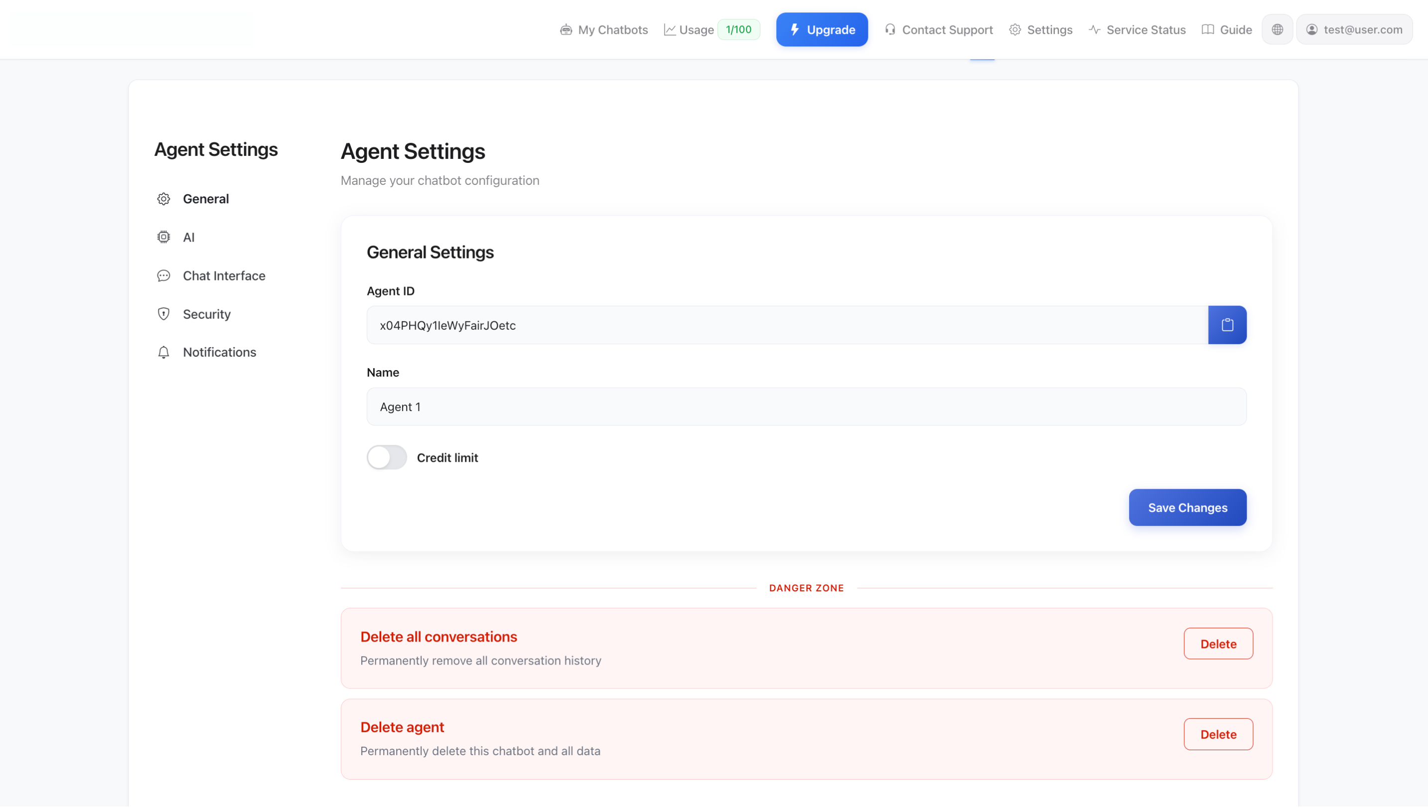 Allgemeine Einstellungen
